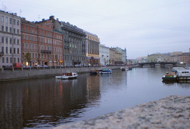 Река Фонтанка, СПб