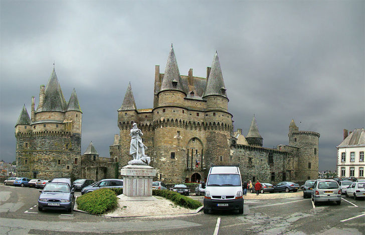 Замок Витре, Бретань фото Tango7174