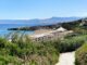 The sea and beach - it is very hot in Cyprus in July