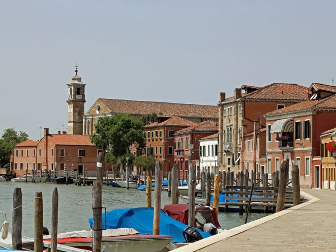 Fondamenta Venier is not a very busy spot in Murano