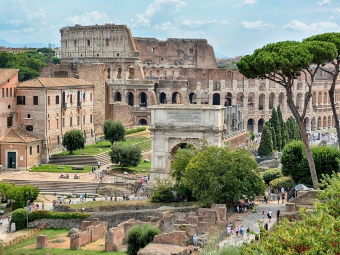 The Roman Forum and the Colosseum are a must-see in Rome