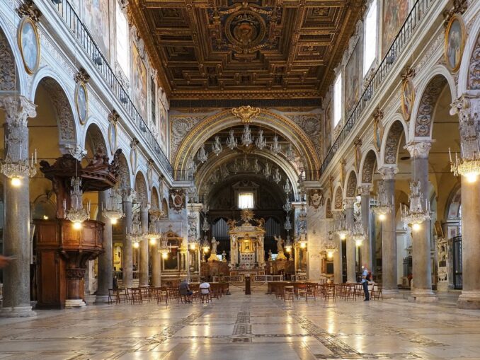 Santa Maria in Araceli is one of the most interesting places in Rome