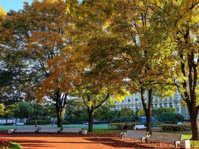 Осень - отличное время для посещения Санкт-Петербурга 