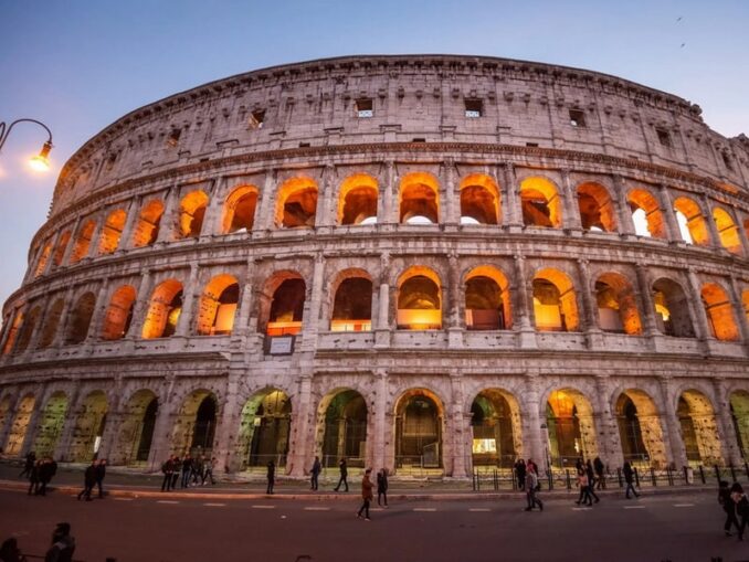 After the New Year, it's time to visit the Colosseum