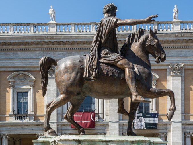 Statue of Marcus Aurelius - did you go to Rome in May?