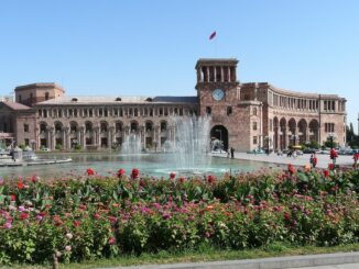 В октябре в Ереване еще очень тепло