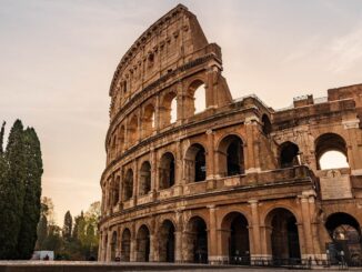 It's still warm in Rome in October