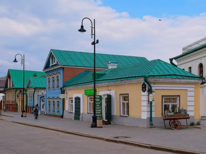 Старо-Татарская слобода - в октябре и ноябре в Казани нужно одеваться очень тепло