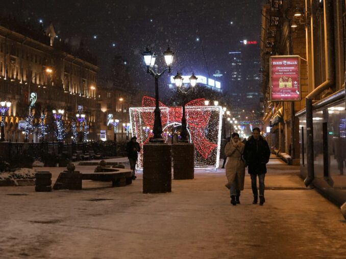 В январе в Минске в январе нужно одеваться теплее