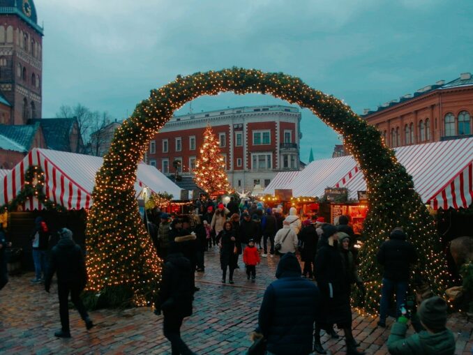 Температура воздуха в Риге на Новый год может быть около 0 градусов Цельсия